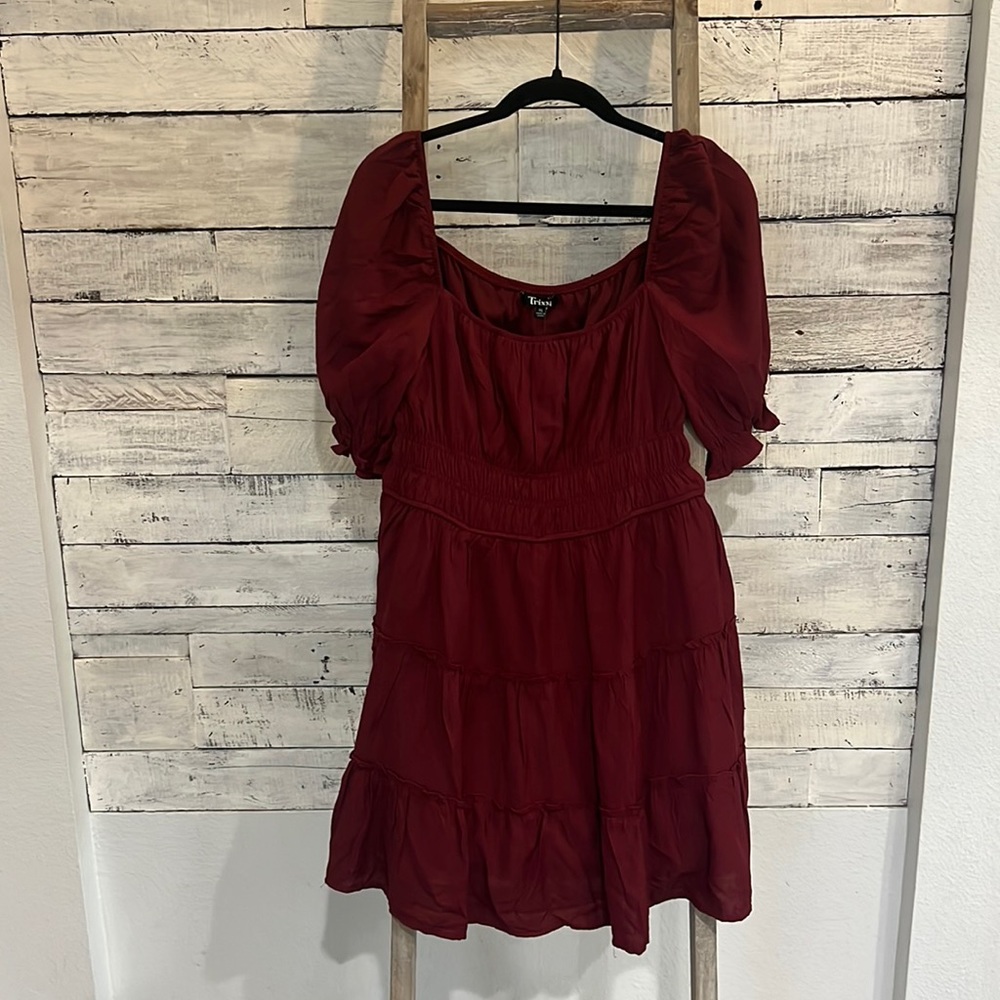 BNWT Burgundy Dress.